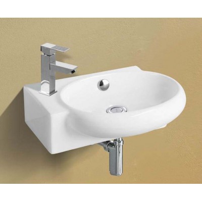 Ceramic bathroom sink small wall hang basin 1006R